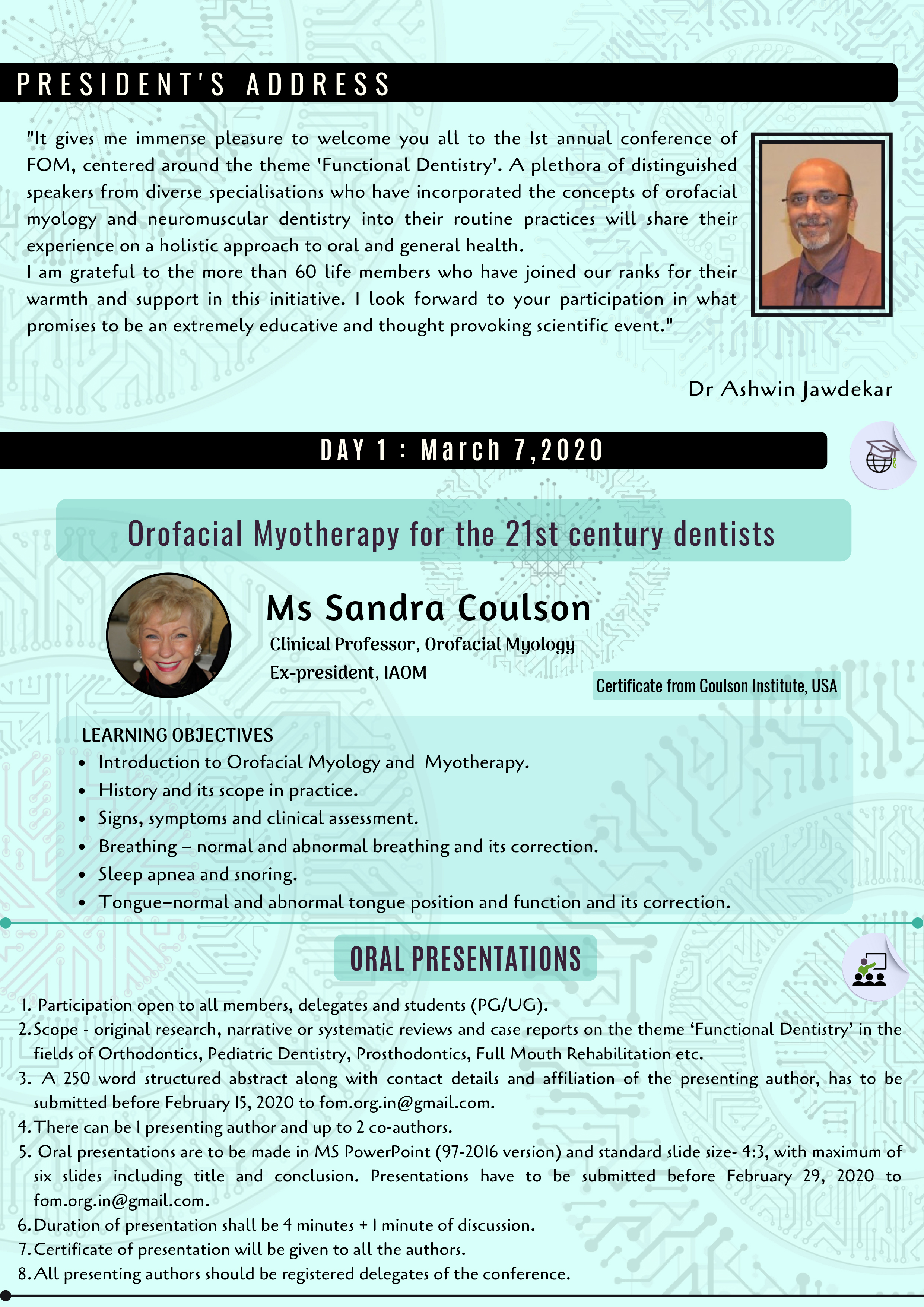 Functional Dentistry: The 1st Conference of its kind in India 